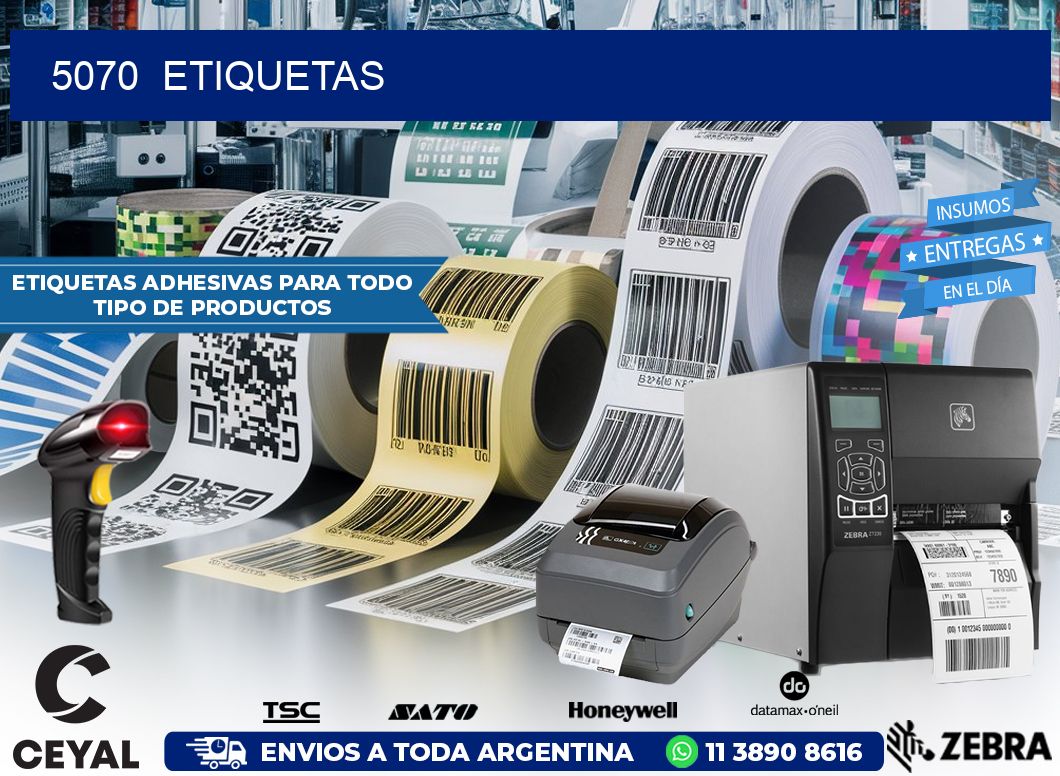 5070  ETIQUETAS
