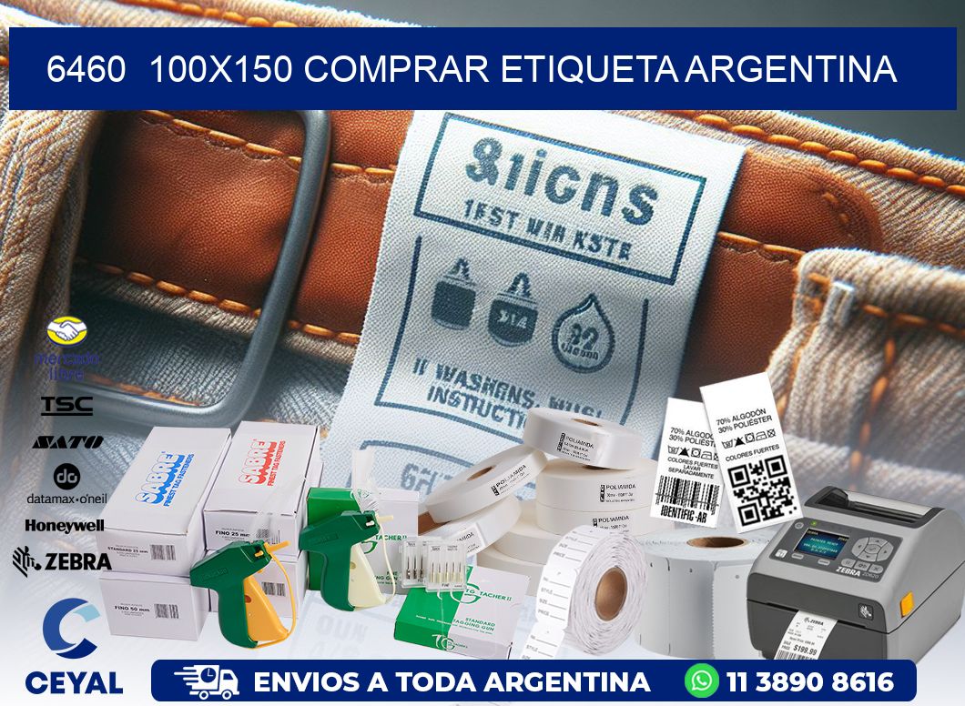 6460  100X150 COMPRAR ETIQUETA ARGENTINA