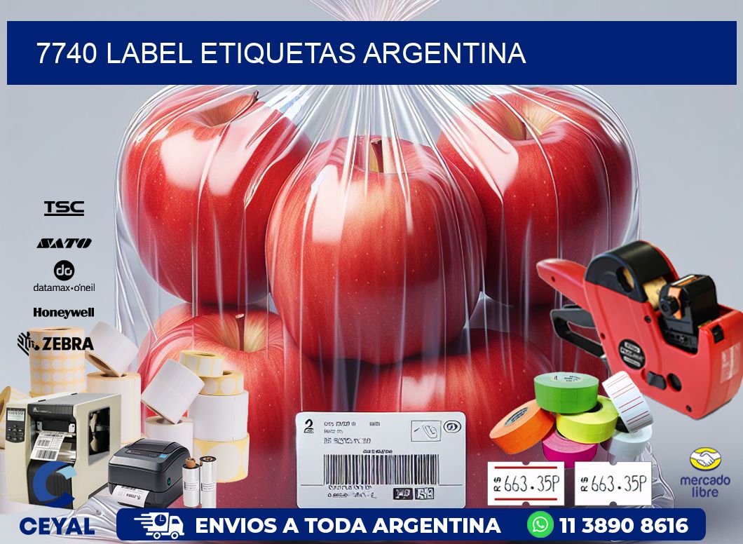 7740 LABEL ETIQUETAS ARGENTINA