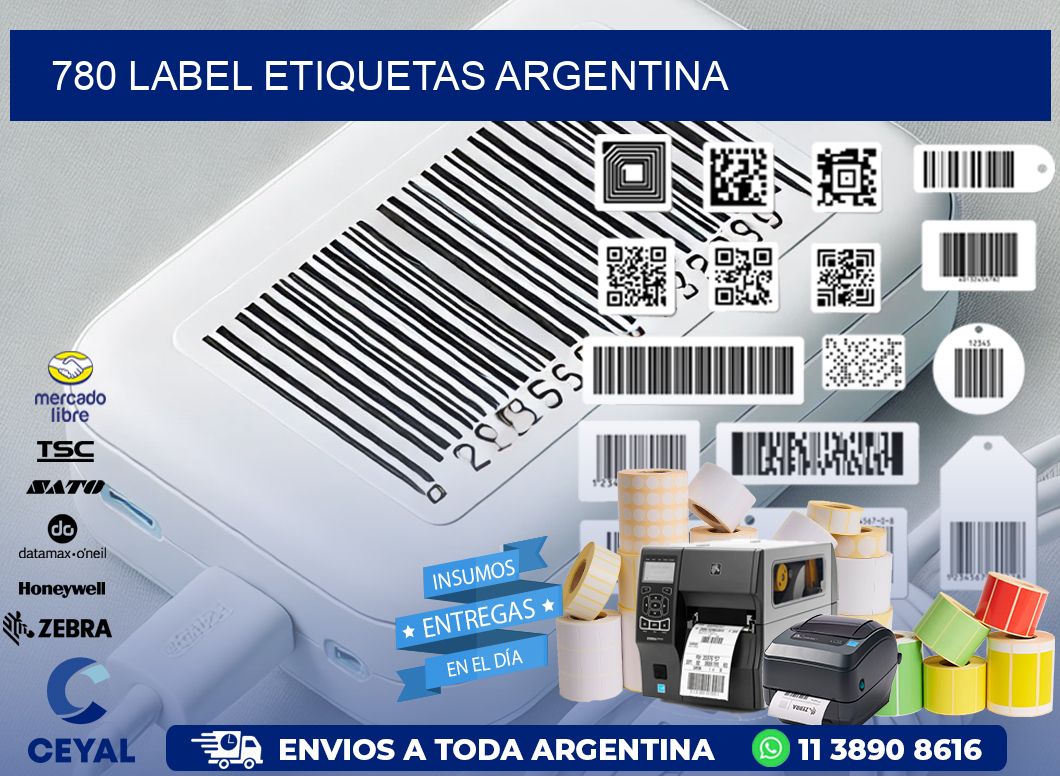 780 LABEL ETIQUETAS ARGENTINA