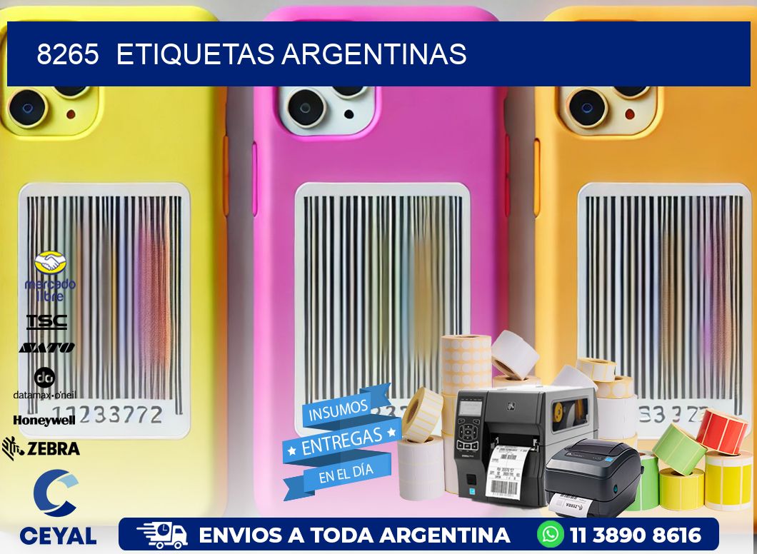 8265  ETIQUETAS ARGENTINAS