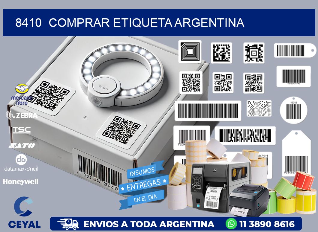 8410  COMPRAR ETIQUETA ARGENTINA