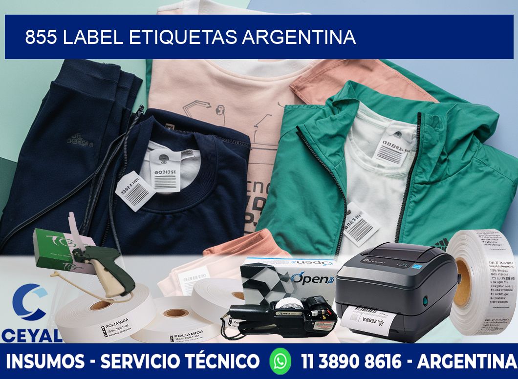 855 LABEL ETIQUETAS ARGENTINA