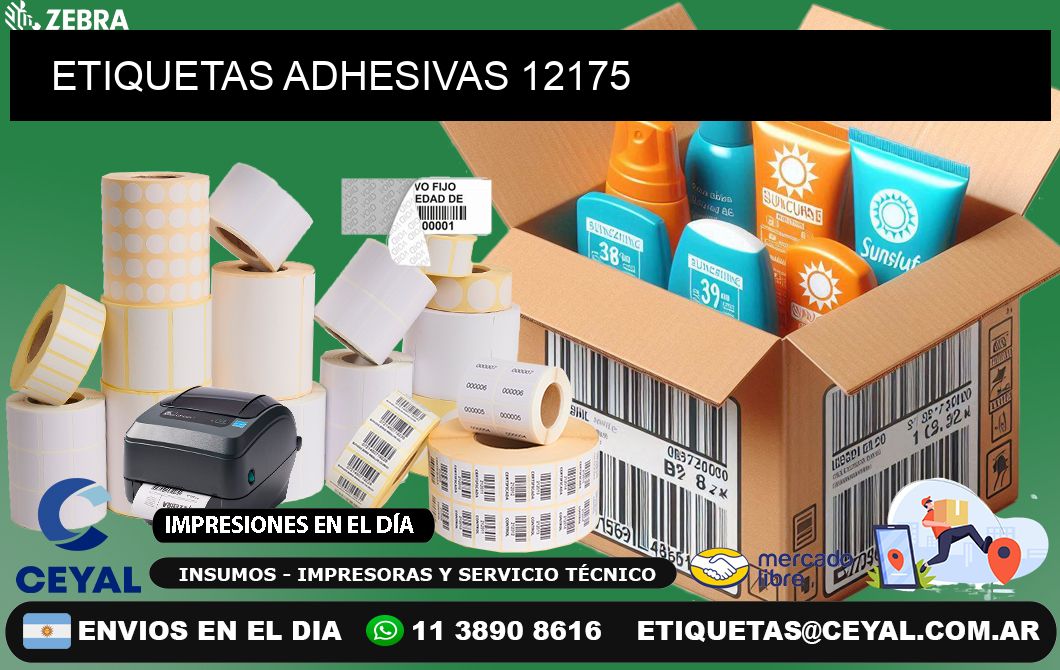 ETIQUETAS ADHESIVAS 12175