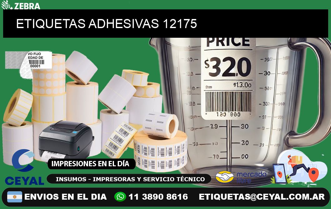 ETIQUETAS ADHESIVAS 12175