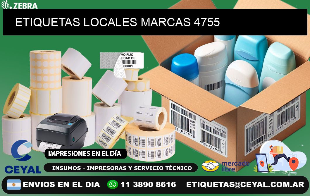 ETIQUETAS LOCALES MARCAS 4755