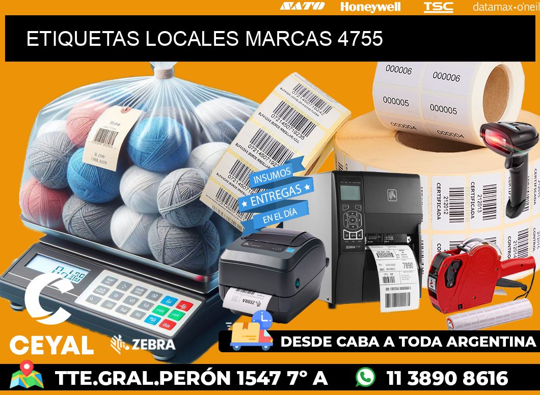 ETIQUETAS LOCALES MARCAS 4755