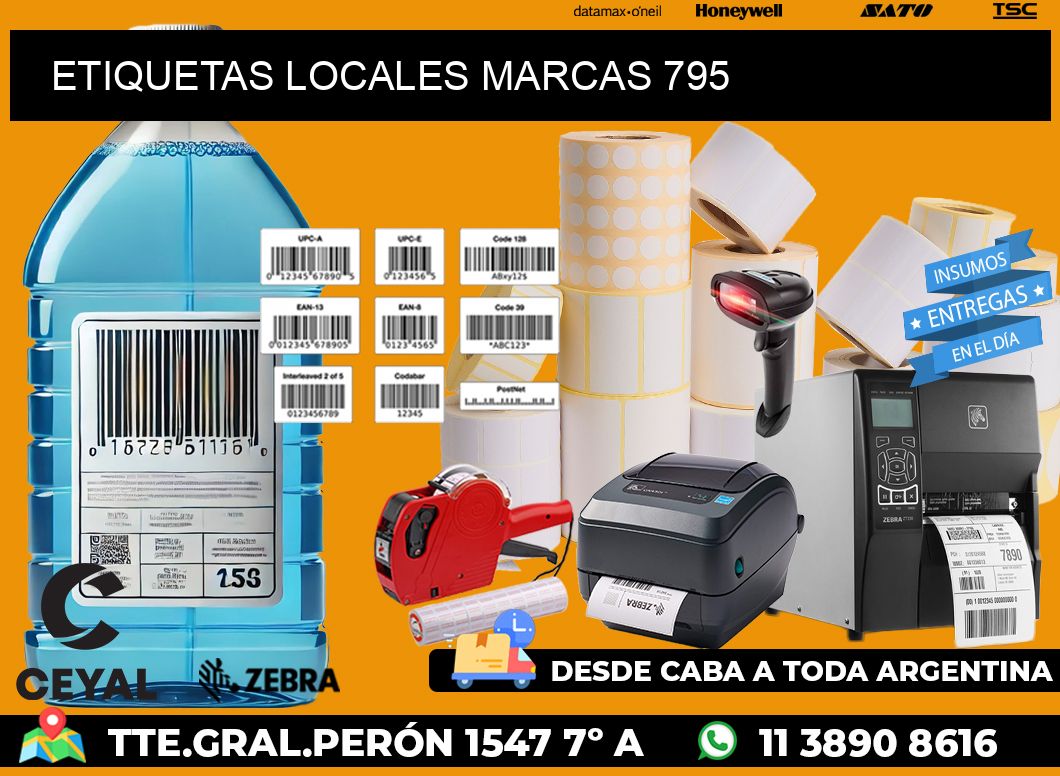 ETIQUETAS LOCALES MARCAS 795