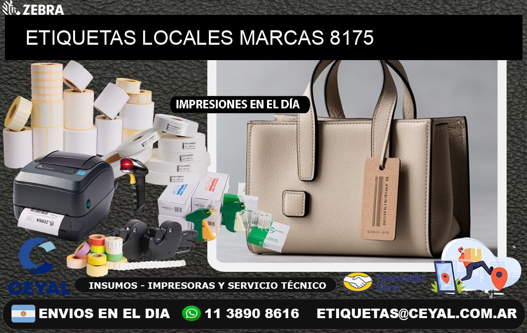 ETIQUETAS LOCALES MARCAS 8175