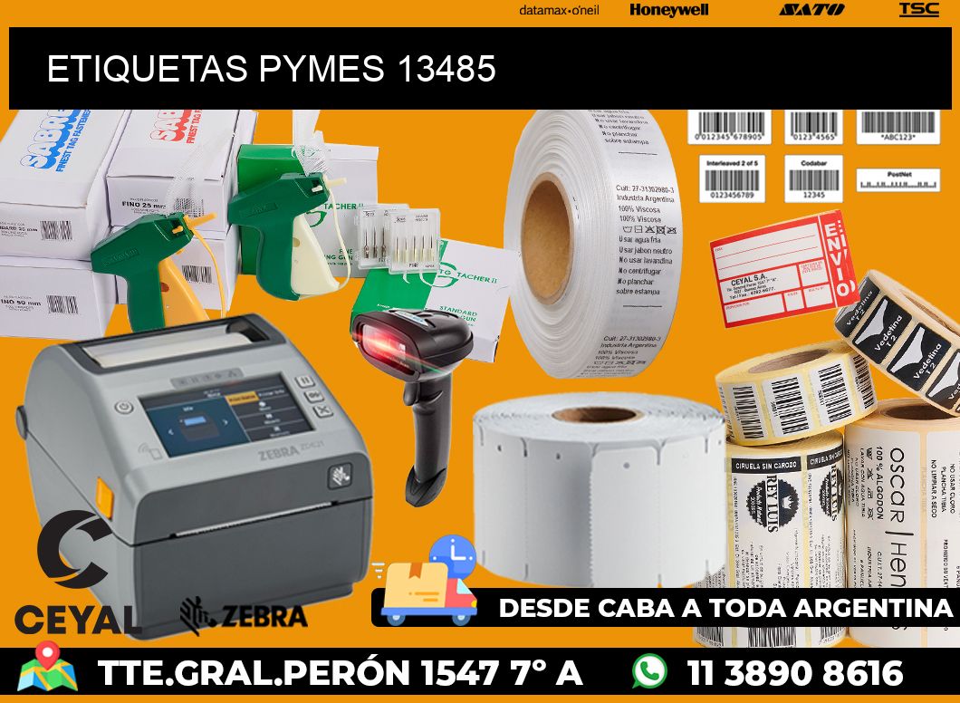 ETIQUETAS PYMES 13485