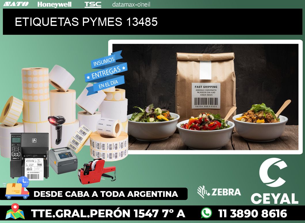 ETIQUETAS PYMES 13485