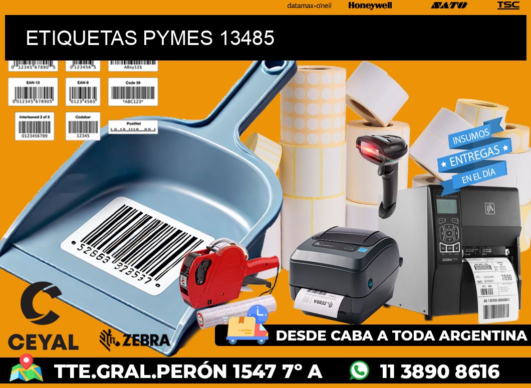 ETIQUETAS PYMES 13485