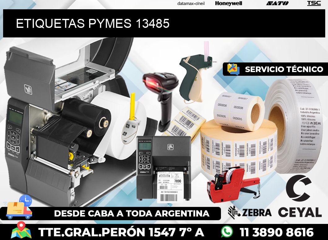 ETIQUETAS PYMES 13485