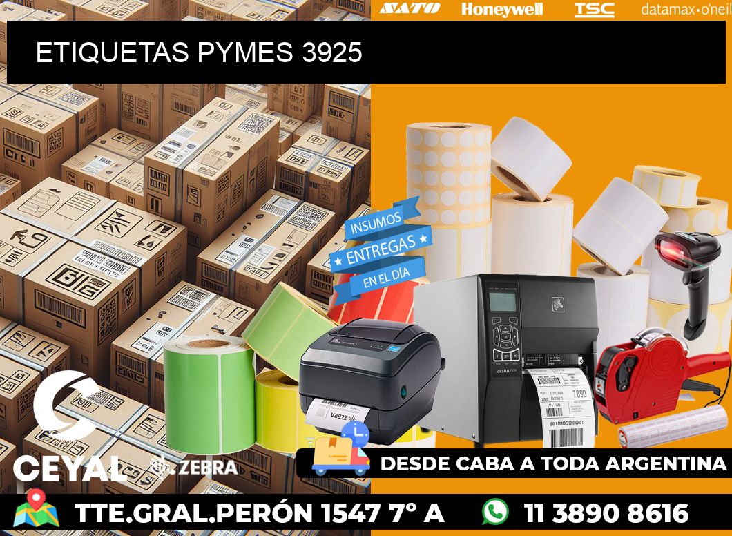 ETIQUETAS PYMES 3925