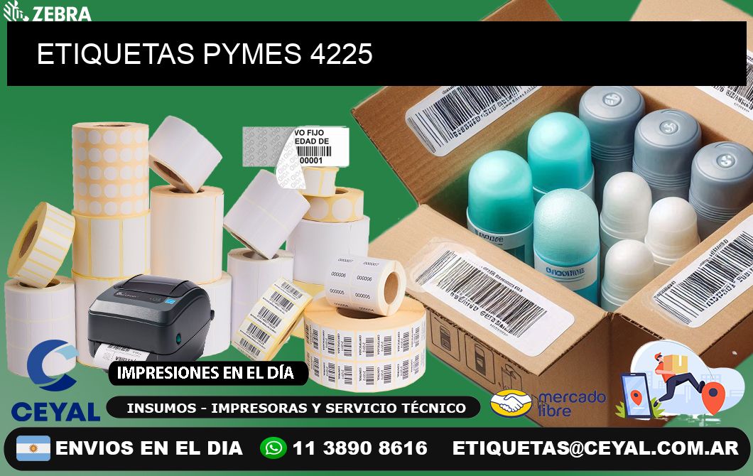 ETIQUETAS PYMES 4225