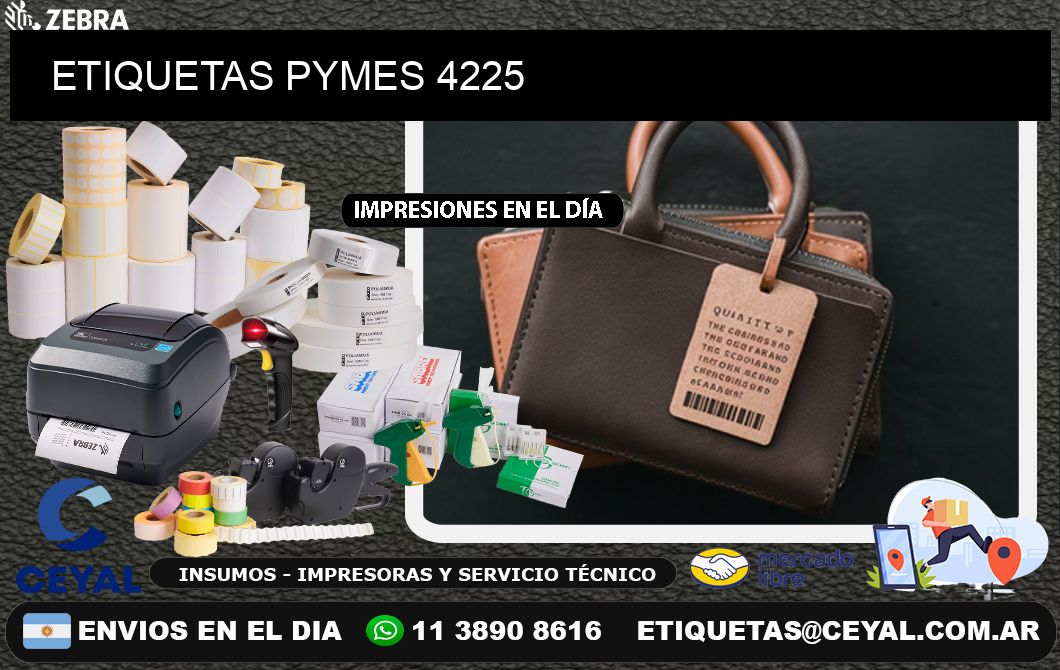 ETIQUETAS PYMES 4225