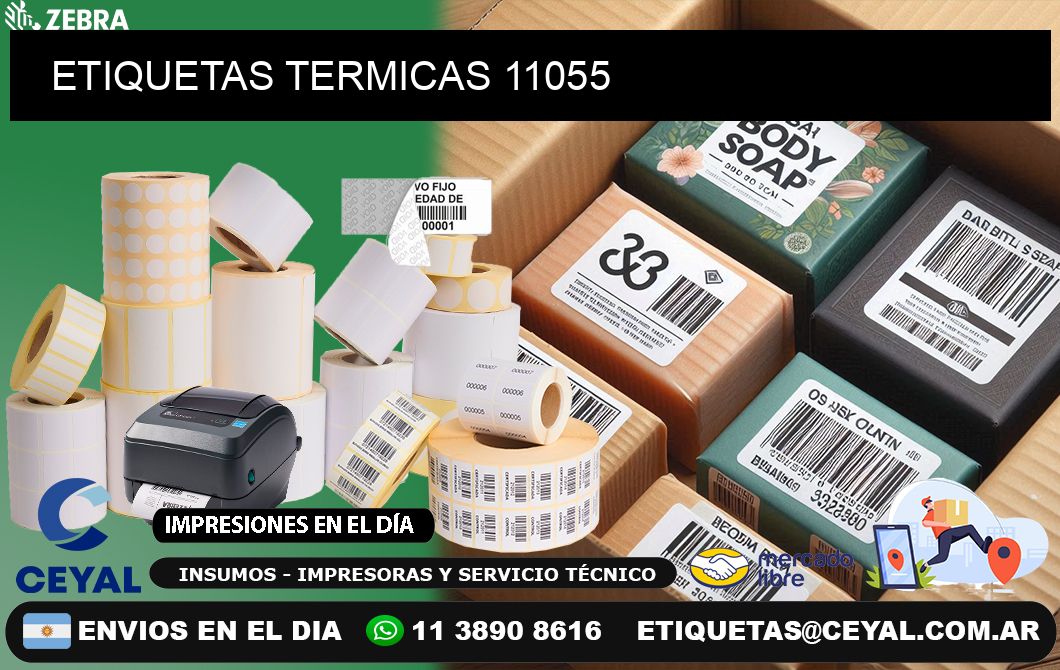 ETIQUETAS TERMICAS 11055