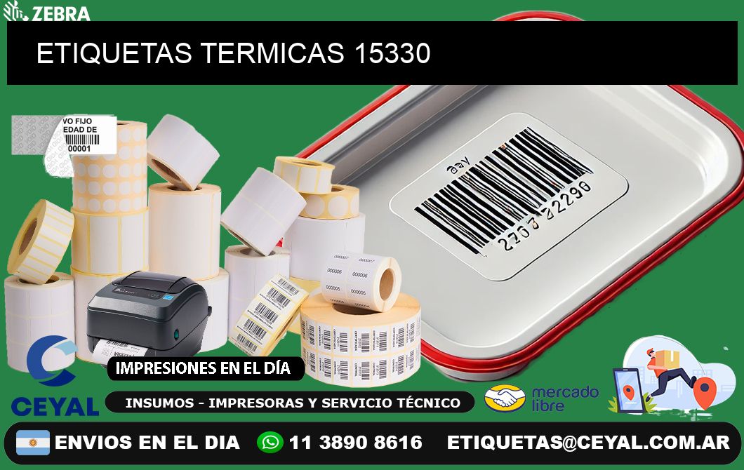 ETIQUETAS TERMICAS 15330