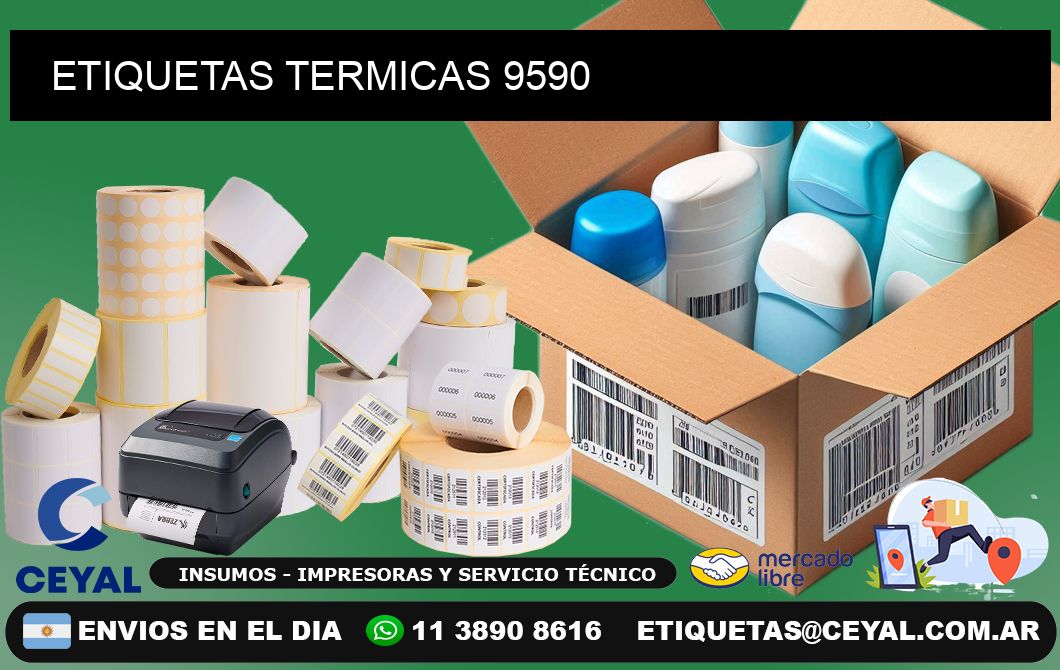 ETIQUETAS TERMICAS 9590