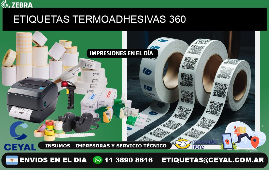 ETIQUETAS TERMOADHESIVAS 360