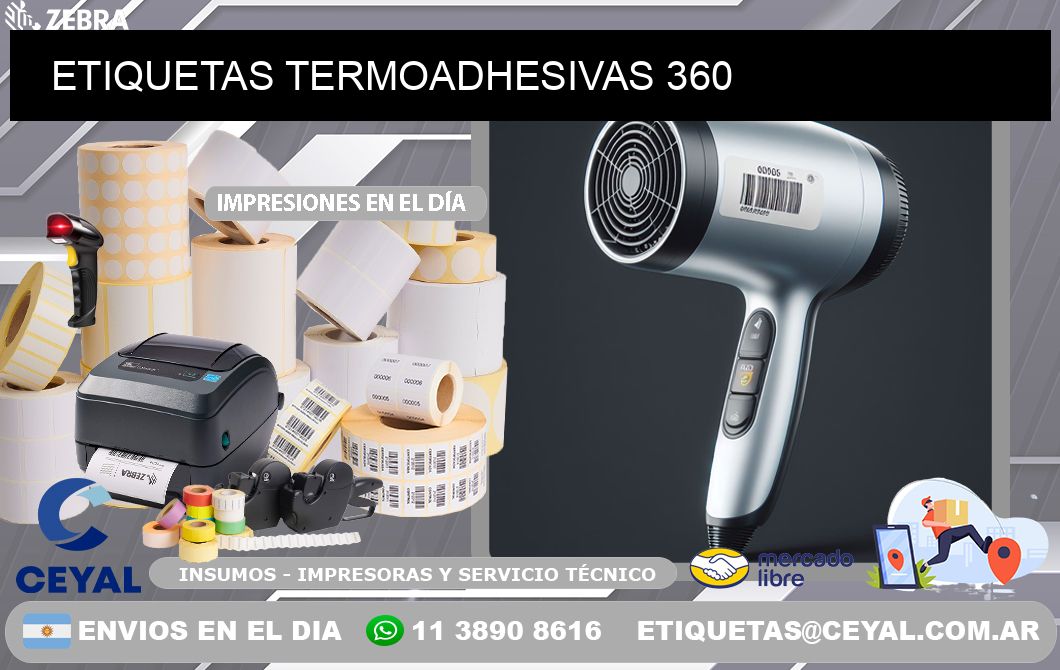 ETIQUETAS TERMOADHESIVAS 360