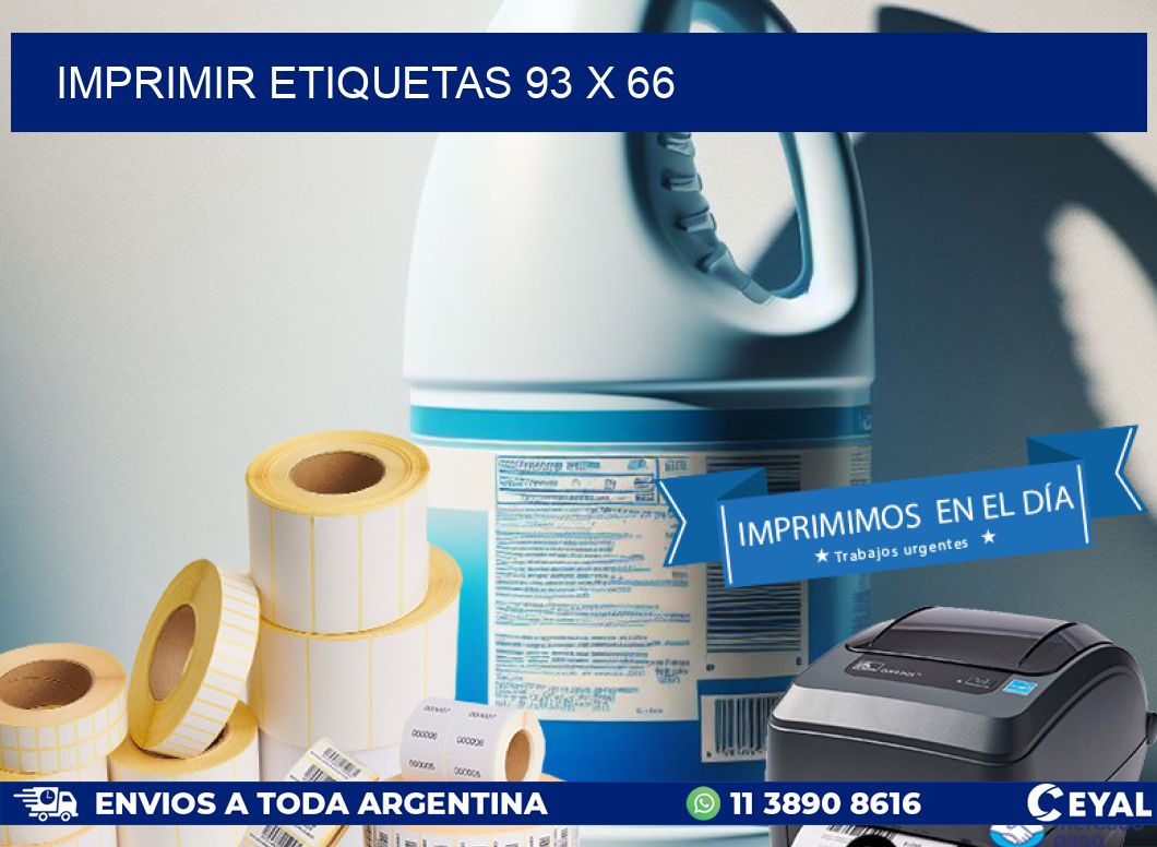 IMPRIMIR ETIQUETAS 93 x 66