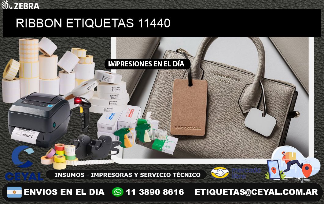 RIBBON ETIQUETAS 11440