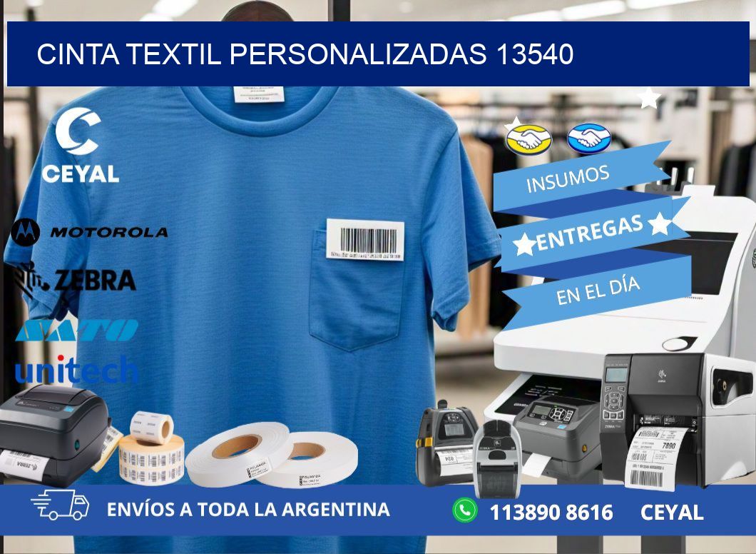 CINTA TEXTIL PERSONALIZADAS 13540