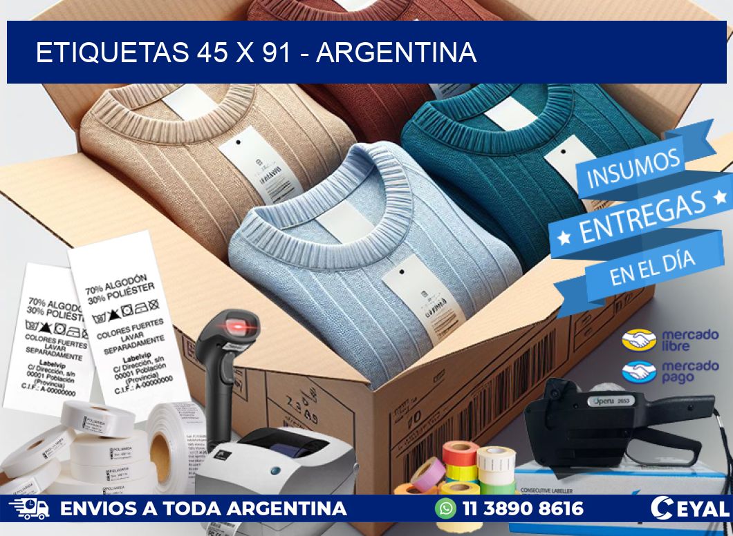 ETIQUETAS 45 x 91 – ARGENTINA