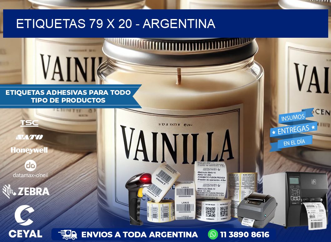 ETIQUETAS 79 x 20 – ARGENTINA