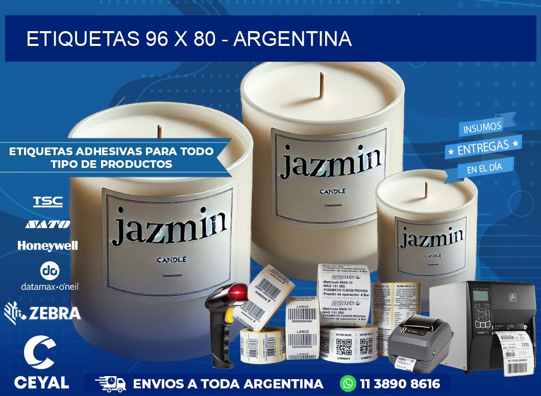 ETIQUETAS 96 x 80 – ARGENTINA