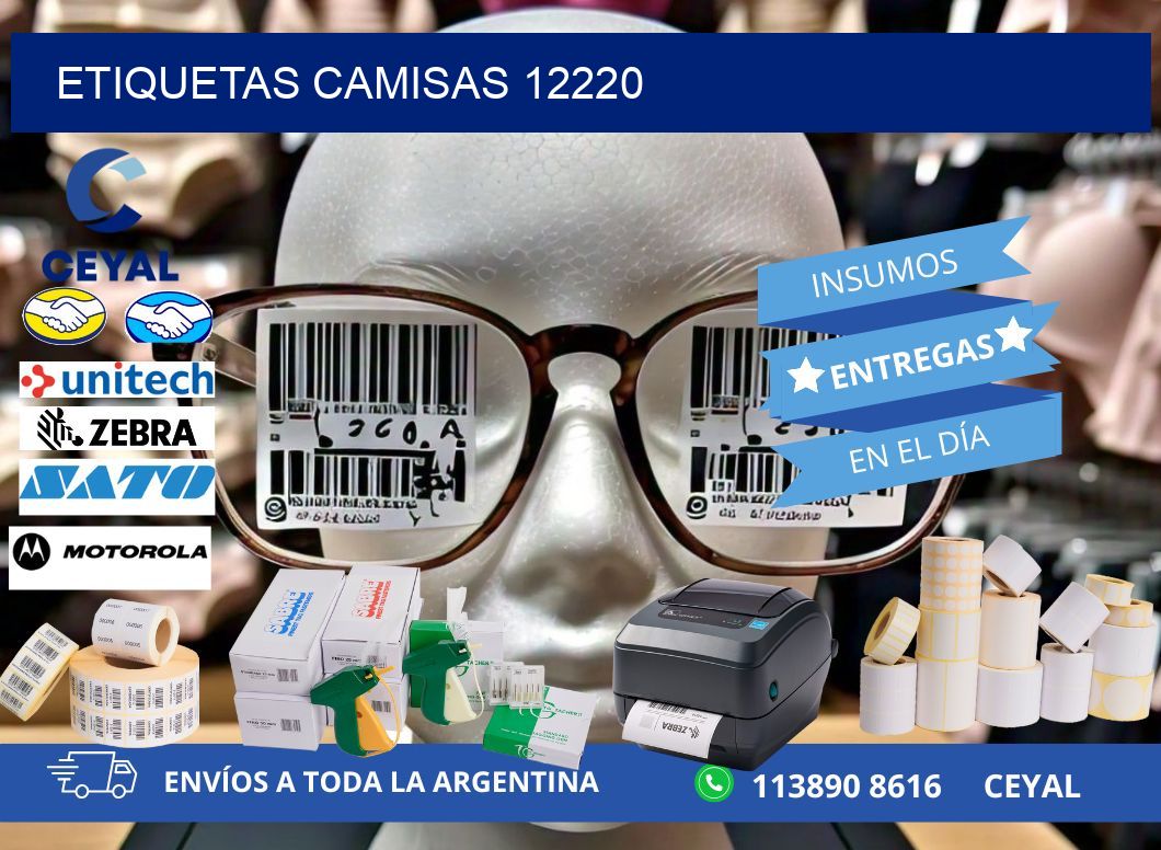 ETIQUETAS CAMISAS 12220