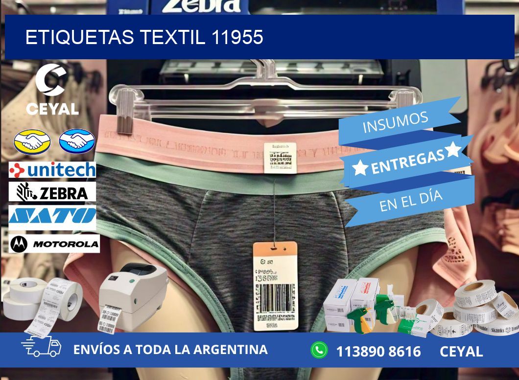 ETIQUETAS TEXTIL 11955