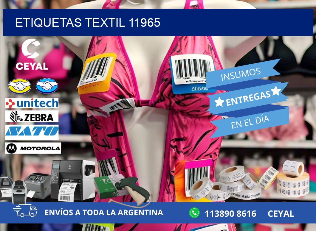 ETIQUETAS TEXTIL 11965