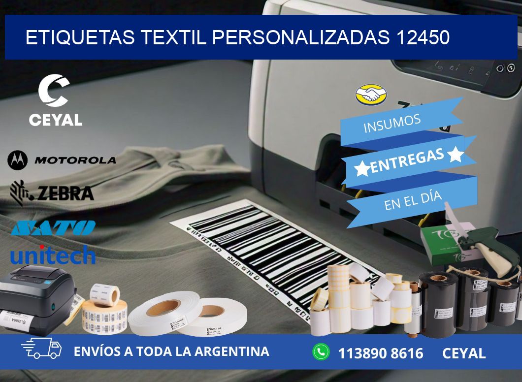 ETIQUETAS TEXTIL PERSONALIZADAS 12450