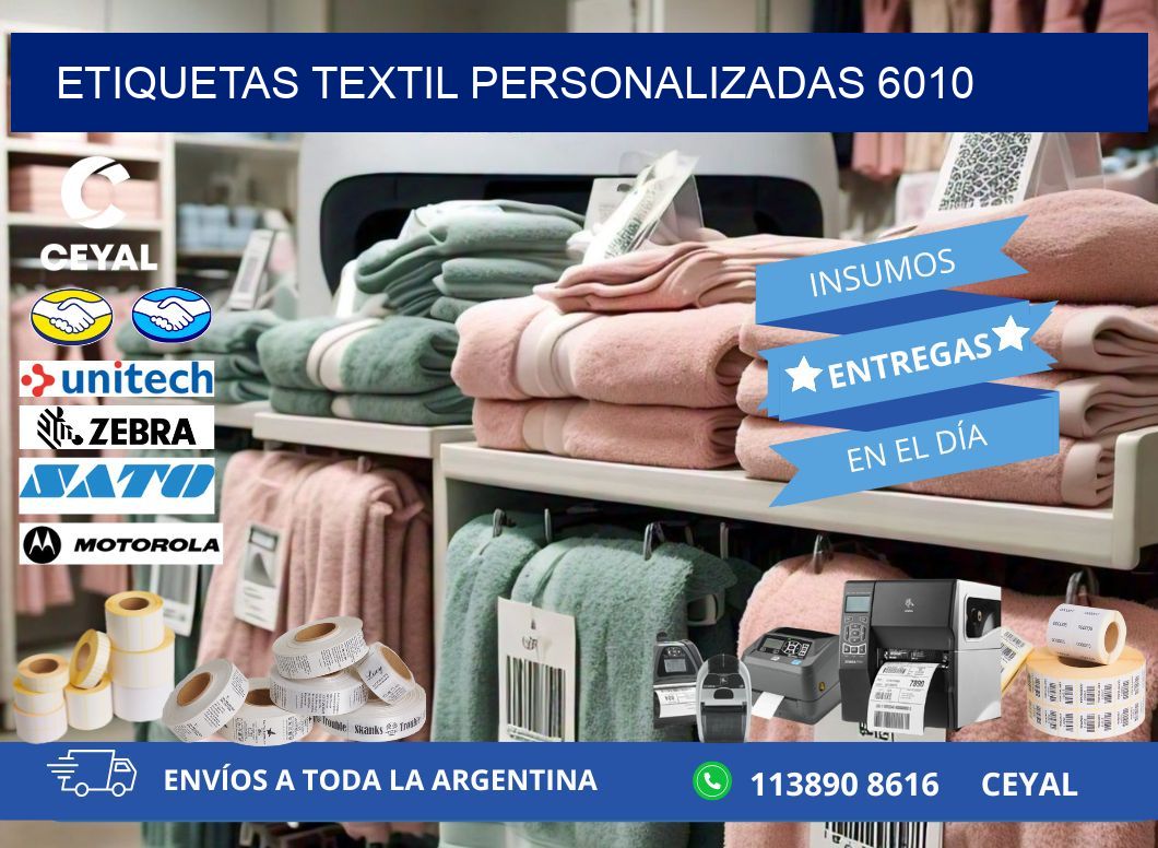 ETIQUETAS TEXTIL PERSONALIZADAS 6010