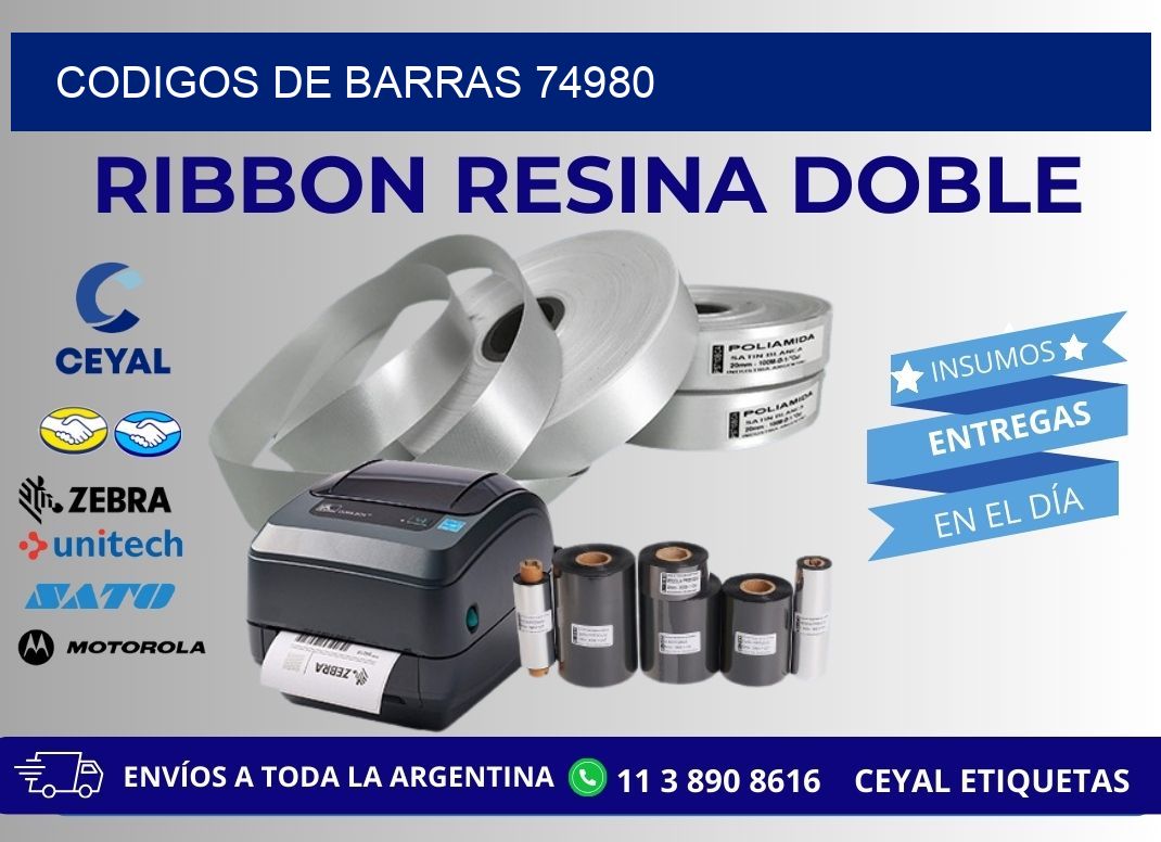 CODIGOS DE BARRAS 74980