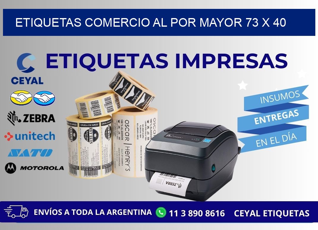 ETIQUETAS COMERCIO AL POR MAYOR 73 x 40