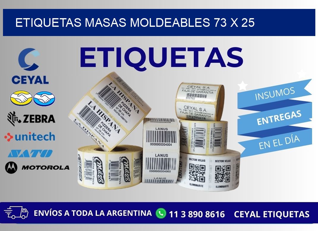 ETIQUETAS MASAS MOLDEABLES 73 x 25