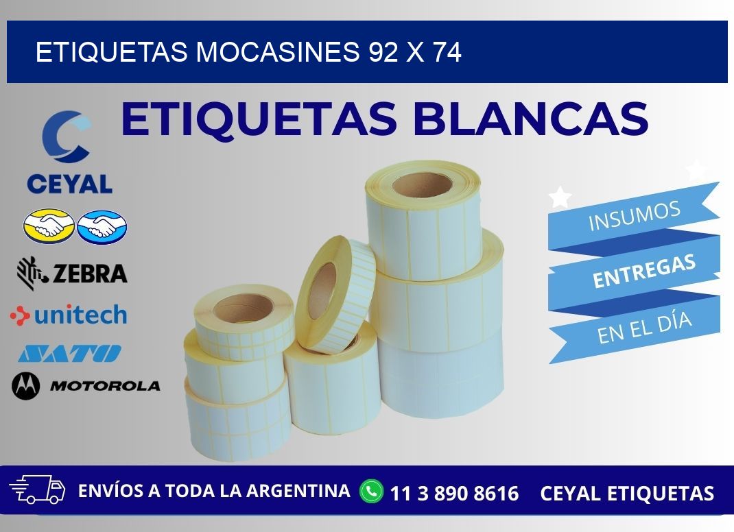 ETIQUETAS MOCASINES 92 x 74