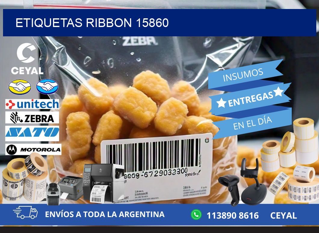 ETIQUETAS RIBBON 15860