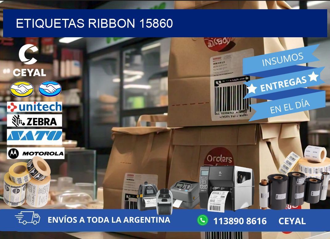 ETIQUETAS RIBBON 15860