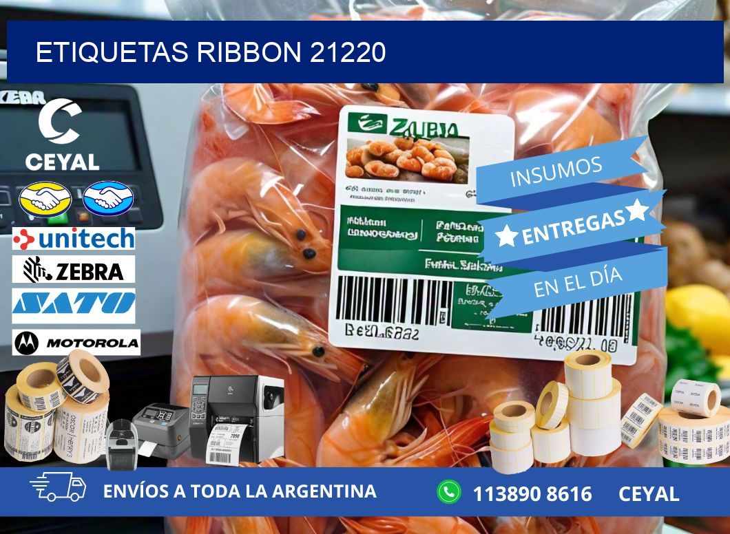 ETIQUETAS RIBBON 21220