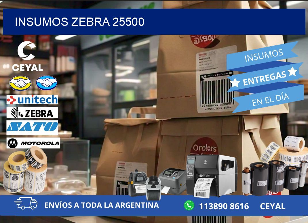 INSUMOS ZEBRA 25500