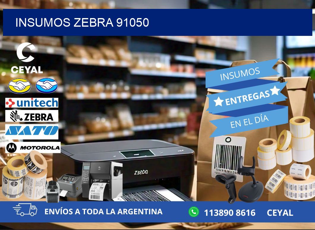 INSUMOS ZEBRA 91050