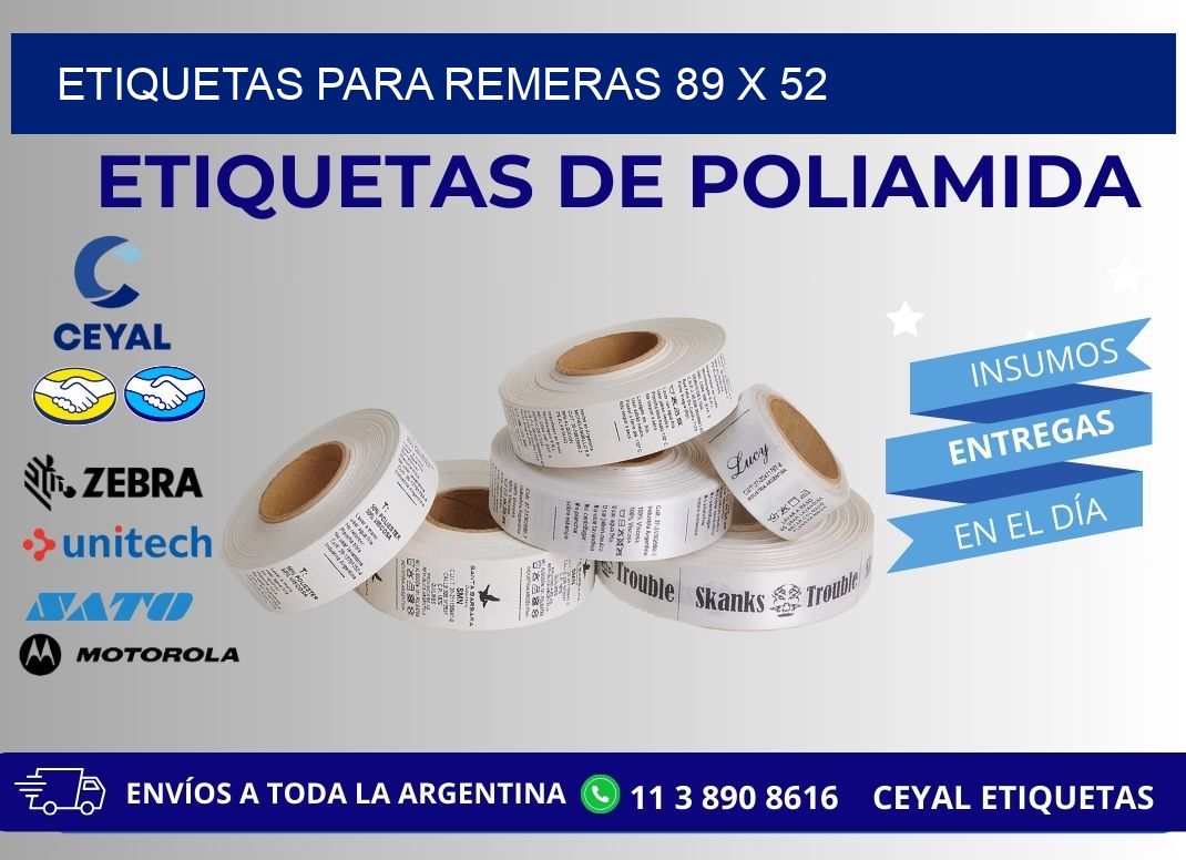 ETIQUETAS PARA REMERAS 89 x 52