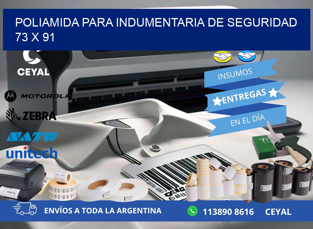 POLIAMIDA PARA INDUMENTARIA DE SEGURIDAD  73 x 91