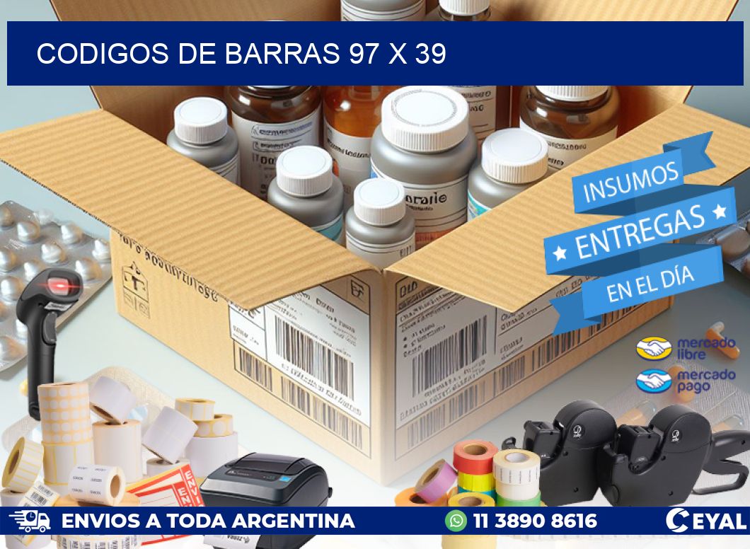 CODIGOS DE BARRAS 97 x 39