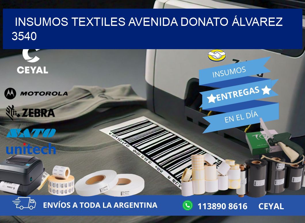 INSUMOS TEXTILES AVENIDA DONATO ÁLVAREZ 3540