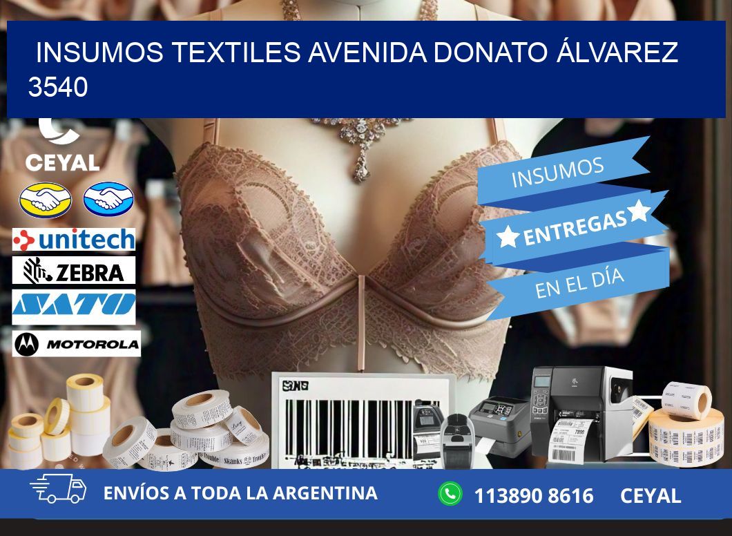 INSUMOS TEXTILES AVENIDA DONATO ÁLVAREZ 3540